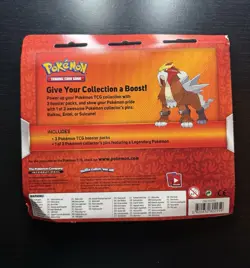 Pokemon Legendary Beasts Collector’s Pin Blister-Pack Entei XY Evolutions NEW - Image 2