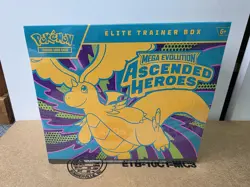 Pokemon TCG Ascended Heroes ETB Elite Trainer Box Sealed (Small Tear In Wrap) - Image 1