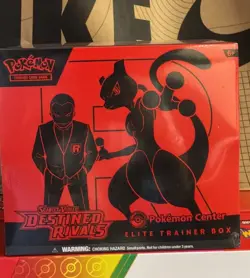Destined Rivals Pokemon Center Elite Trainer Box Sealed - Pokemon TCG - Image 1