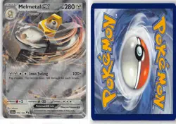 Melmetal ex 105/142 Double Rare Stellar Crown Pokemon NM - Image 3