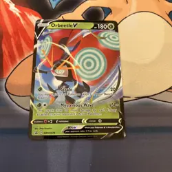 Orbeetle V SWSH078 Black Star Promo Ultra Rare - 2020 Pokemon Sword & Shield NM - Image 1
