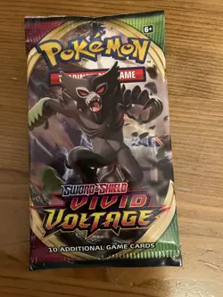 Pokemon TCG Sword & Shield Vivid Voltage Booster Pack - BRAND NEW AND SEALED - Image 1