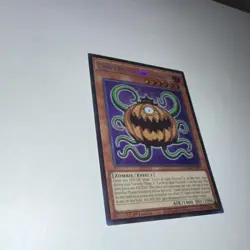 Yu-Gi-Oh! Pumpking the King of Ghosts Zombie Effect 1st Edition Holo - Image 1