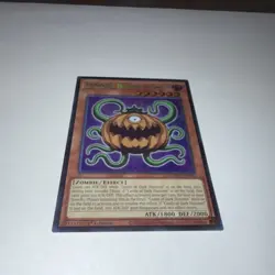Yu-Gi-Oh! Pumpking the King of Ghosts Zombie Effect 1st Edition Holo - Image 2