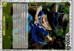 Sabo ST13-007 PRB02 Foil One Piece Card Game Trading Card TCG - Image 5
