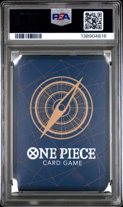 2025 ONE PIECE OP13 058 CARRYING ON HIS WILL MONKEY D LUFFY TREASURE RARE PSA 10 - Image 2