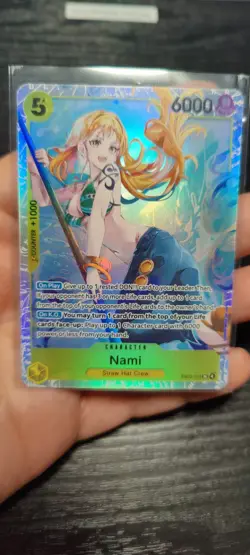 Nami EB03-053 Extra Booster: One Piece Heroines Edition SR Foil Super Rare - Image 1