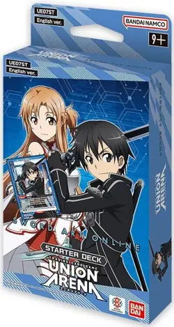 Bandai Union Arena TCG Sword Art Online Starter Deck UE06BT English Ships 4/25 - Image 1