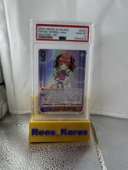 Weiss Schwarz Frank Words, Nino Nakano The Quintessential Quintuplets 2 PSA 10 - Image 1