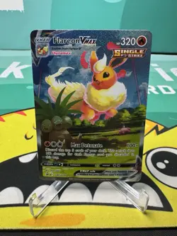 Flareon VMAX SWSH180 SWSH: Sword & Shield Promo Cards Holo - Image 1
