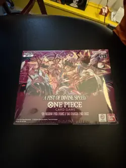 One Piece Card Game OP-11 A Fist of Divine Speed Sealed Booster Box W Case - Image 2