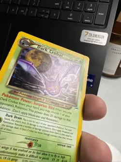 Pokemon Dark Crobat Neo Destiny Holo Rare Card - Image 3