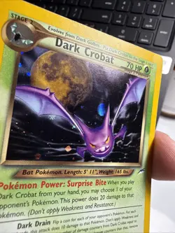 Pokemon Dark Crobat Neo Destiny Holo Rare Card - Image 5