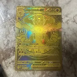 Pokemon Mega Lucario EX 188/132 MEG Holo English Standard Card 2025 - Image 1