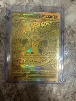 Pokemon Mega Lucario EX 188/132 MEG Holo English Standard Card 2025 - Image 3
