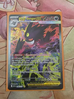 Pokemon Mega Gengar EX SIR Card 284/217 English - Image 1