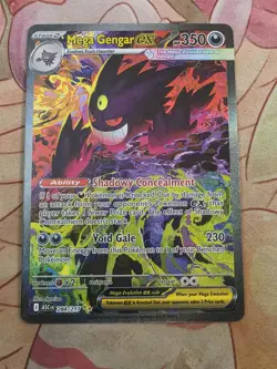 Pokemon Mega Gengar EX SIR Card 284/217 English - Image 3