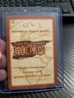 BANDAI One Piece Hyper Battle S76 LUFFY HOLO FOIL SCARCE EARLY CARD VINTAGE - Image 2