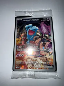 Pokemon TCG Team Rocket's Wobbuffet Promo Card SEALED 203 - Image 1