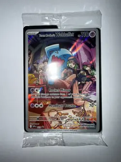 Pokemon TCG Team Rocket's Wobbuffet Promo Card SEALED 203 - Image 4