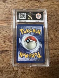 Pokemon TCG Bulbasaur Base Set 2, Card 67/130 Ace 10 (currently 1/1 only ace 10) - Image 2