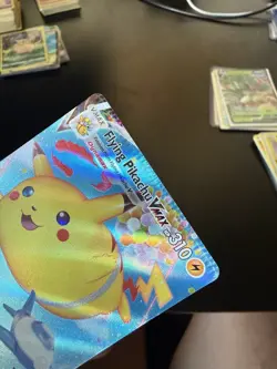 Pokemon TCG Flying Pikachu VMAX Holo Ultra Rare Card Celebrations 007/025 - Image 2