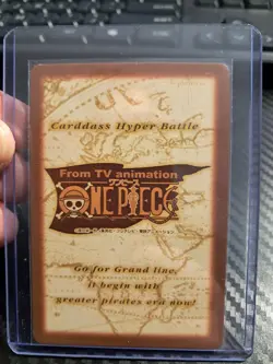 BANDAI One Piece Hyper Battle C365 LUFFY RODGERS HOLO FOIL SCARCE EARLY CARD - Image 2
