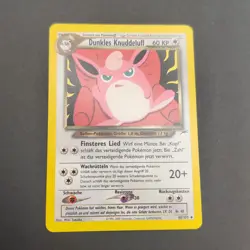 Pokemon TCG Karte - Dunkles Knuddeluff / Dark Wigglytuff 40/105 Neo Destiny NM - Image 2