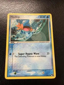 Mudkip - 11/17 - Pokemon Pop Series 4 Non-Holo Card LP - Image 2