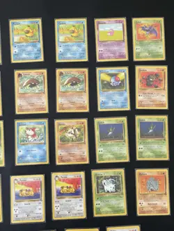 Vintage Pokemon Lot Mixed Jungle Fossil 39 Cards Common Uncommon Rares WOTC TCG - Image 4