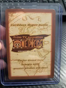 BANDAI One Piece Hyper Battle C457 LUFFY DEVIL FRUIT HOLO FOIL SCARCE EARLY CARD - Image 2