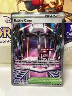 Battle Cage 116/094 Ultra Rare Full Art (FA) - Pokemon TCG Phantasmal Flames NM - Image 1