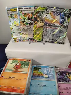 Pokemon TCG Surging Sparks (NM) Lot Of 177 126 Regular 34 Reverse 13 Holo 4 Ex - Image 1