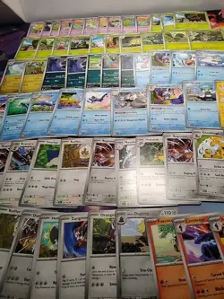Pokemon TCG Surging Sparks (NM) Lot Of 177 126 Regular 34 Reverse 13 Holo 4 Ex - Image 2