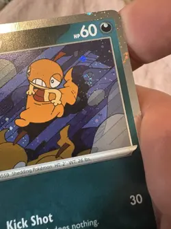 Scraggy SVP 186 Cosmos Holo two cosmos swirls!!!- Pokemon Black Star Promo - NM - Image 3
