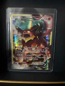 Pokemon TCG Volcanion XY185 Holo Black Star Promo 2017 Near Mint Condition - Image 3