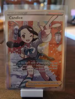 Pokemon Sword & Shield - Silver Tempest - Candice 189/195 - Full Trainer Art - Image 1
