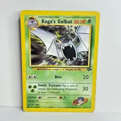 Pokemon TCG - Koga's Golbat 46/132 - Gym Challenge MP - Image 1