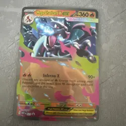 Pokemon TCG Mega Evolution Black Star Promo Mega Charizard X ex MEP029 (NM) - Image 1