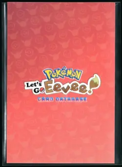 Pokemon Lets Go Eevee Database Set * VULPIX * Poncho-CRACKED ICE Holo - Image 2