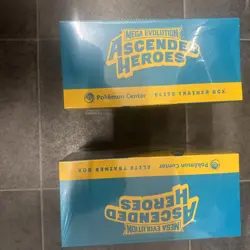 2x Pokemon TCG Ascended Heroes Pokemon Center ETB Brand New & Sealed in Hand - Image 2