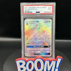 2017 Pokemon Sun & Moon #150 Lurantis GX Full Art Secret PSA 9 Mint - Image 1