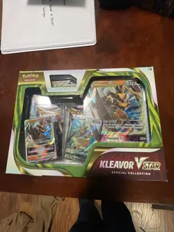 Pokemon TCG Kleavor Vstar Special Collection (4 PACKS) - BRAND NEW/SEALED! - Image 1