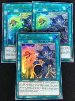 YUGIOH SYNCHRO CHASE LED6-EN026 ULTRA X3 (NM) - Image 1