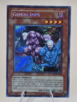 Yugioh Gemini Imps PP01-EN005 Secret Rare NM - Image 1