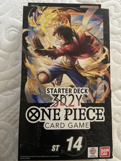 ONE PIECE ENGLISH TCG: (ST-14) 3D2Y Starter Deck 14 FACTORY SEALED🔥 Bandai - Image 1