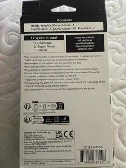 ONE PIECE ENGLISH TCG: (ST-14) 3D2Y Starter Deck 14 FACTORY SEALED🔥 Bandai - Image 2