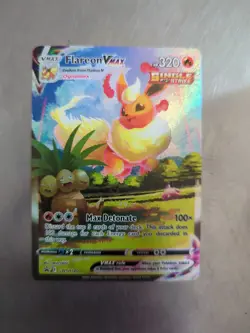 Flareon VMAX SWSH180 SWSH: Sword & Shield Promo Cards Holo Free Shipping - Image 1