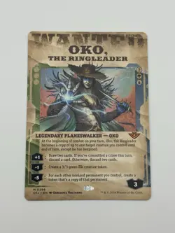 Oko, the Ringleader (Showcase) - NM Outlaws of Thunder Junction OTJ Magic MTG - Image 1