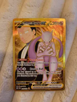3 Pokemon Cards - Charizard UPC promo - Mewtwo gold hyper rare - Squirtle - Image 3